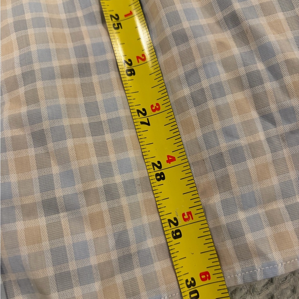 Billy Reid Plaid Button Down Shirt XL Made in Italy 100% Cotton EUC - Picture 5 of 6